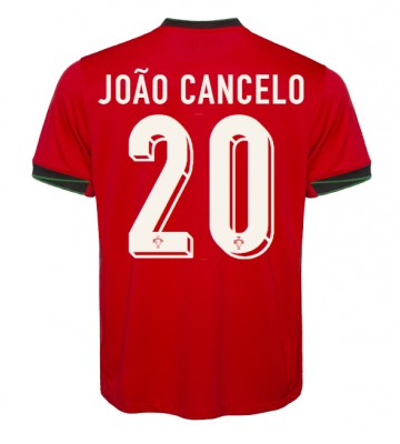 Portugal Joao Cancelo #20 Primera Equipación Eurocopa 2024 Manga Corta